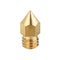 5PCS 3mm/0.2mm Copper MK8 Thread Extruder Nozzle For 3D Printer