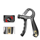 5kg-60kg Adjustable Smart Counting Handheld Fitness Grip Portable Hand Gripper Wrist Forearm Strength Enhancer Exerciser