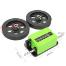 Textile Printing Dyeing Meter Counter Rolling Wheel Mechanical Length Counter