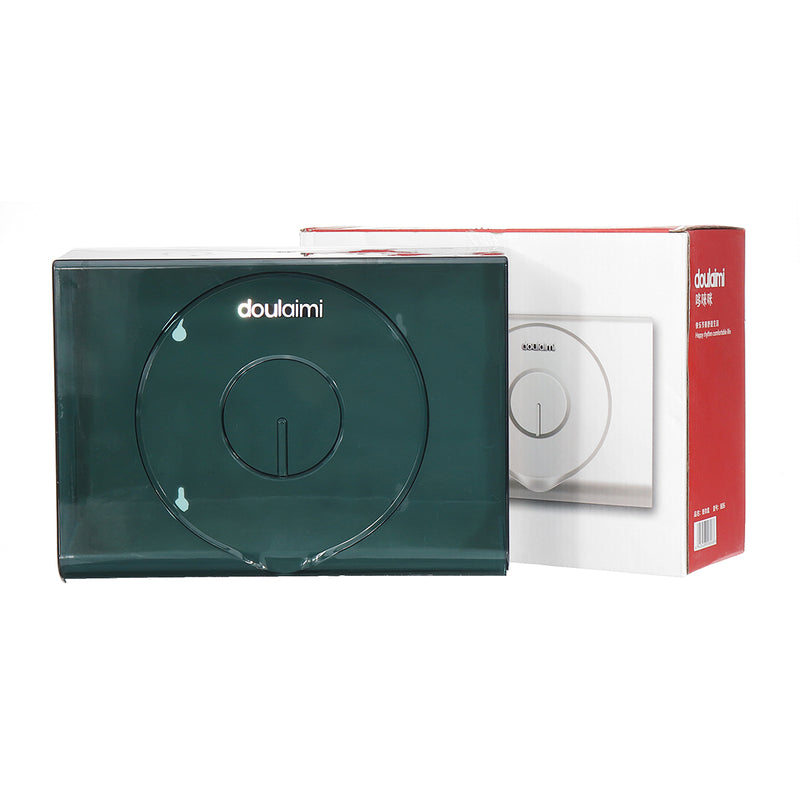 Toilet Hand Paper Towel Dispenser Wall Mounted Tissue Box Holder Bathroom Kit