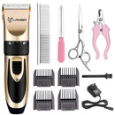 Electric Pet Dog Hair Clipper Grooming Trimmer Kits Cordless Low Noise Quiet