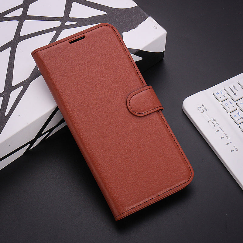 Bakeey Litchi Pattern Shockproof Flip with Card Slot Magnetic PU Leather Full Body Protective Case for Xiaomi Mi9 Mi 9 / Xiaomi Mi9 Mi 9 Transparent Edition
