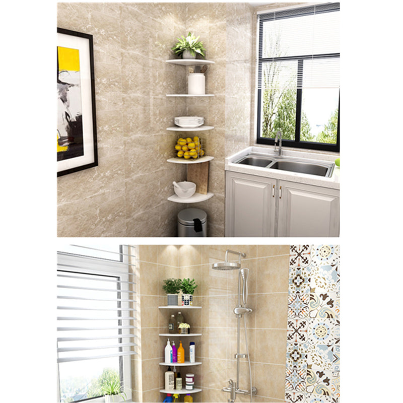 Corner Wall Shelf Floating Wall Mounted Kitchen Storage Rack Display Office Home Decorations