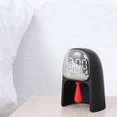 Creative Design Gentleman Alarm Clock Digital Snooze Table Clock Voice Induction Function Press Control Home Decoration Clock