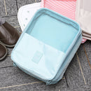 Portable Travel Shoe Bag Dust-proof Waterproof Dry-wet Separation Shoe Socks Packing Receiving Box