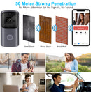 Bakeey M10 720P 166 Wide View Two-way Audio Smart WIFI Video Doorbell Smart Home PIR Alarm Monitor