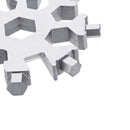 AOTDDOR 18 in 1 Multifunction Snowflakes Screwdriver Multi-tool Portable Keychain Screwdriver Bottl