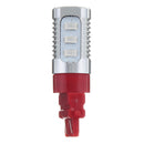 2PCS 3157 LED Flashing Strobe Light Bulb Red Rear Alert Safety Brake Tail Stop Lights Bulb