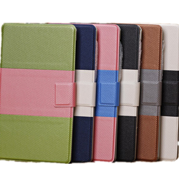 Contrast Color PU Leather Case With Card Holder For Google Nexus 7 2nd