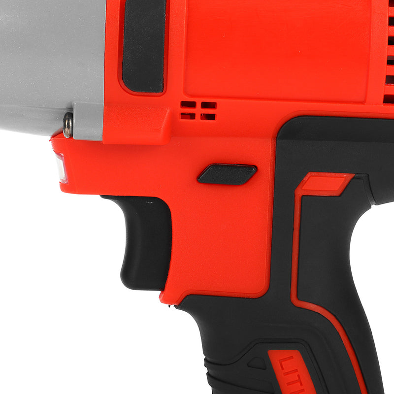 480Nm 3600rpm LED Cordless Electric Impact Wrench Tool Rattle G un Car Repairing DIY