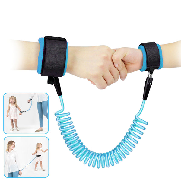 2-in-1 Kid Toddler Wrist Waist Link Baby Child Safety Belt Lock Harness Anti Lost Strap Rein
