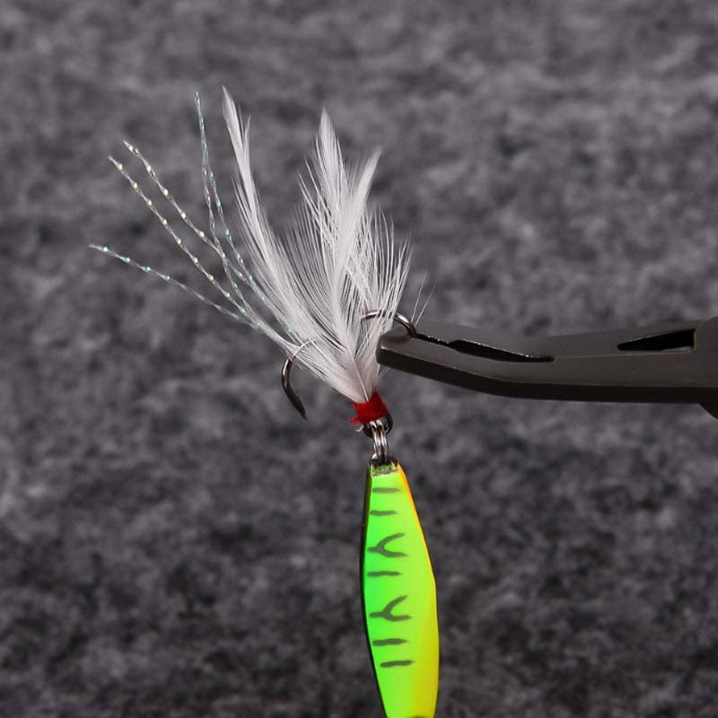 LEO 13cm Fish Grip Clamp Multifunction Fishing Pliers Portable Fishing Tools Fishing Pliers Tackle Tool