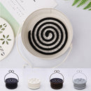 Hollow Iron Mosquito Incense Box Sandalwood Furnace Repellent Holder Coil Burner