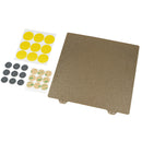 Gold 300x300mm Double Texture PEI Powder Steel Plate with 9 Magnetic Block for CR-10/10S 3D Printer
