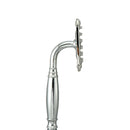 Stainless Steel Square Shape Silicone Water Outlet Bathroom Rainfall Shower Head