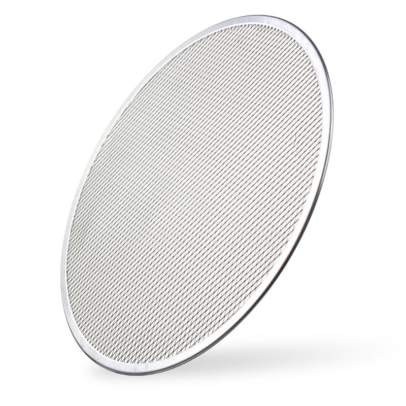 Seamless Rim Aluminium Mesh Pizza Screen Baking Tray Net Bakeware Cooking Tools