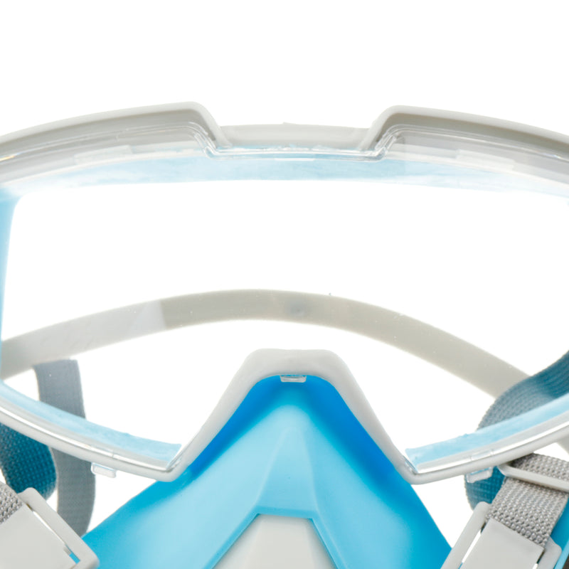 Silicone Full Face Respirator Gas Mask Goggles Particulate Chemical Dustproof