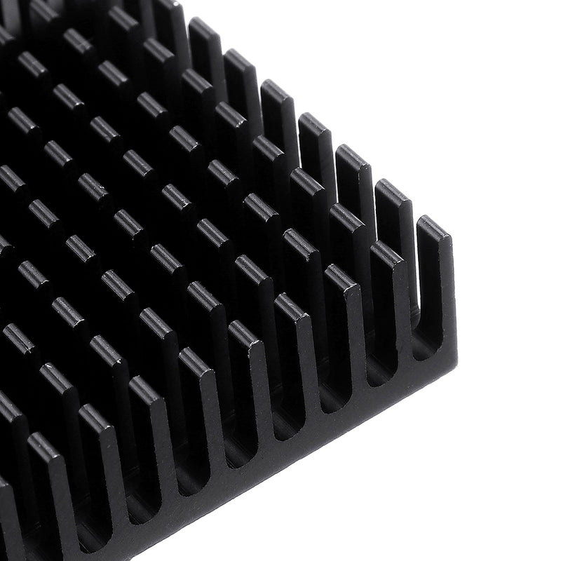 10pcs 40mm*40mm*11mm Black Heatsink for Stepper Motor 3D Printer Part