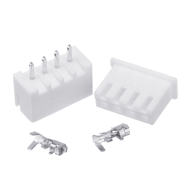 250Pcs 2.54mm XH2.54 2p 3p 4 Pin Connector Plug+Straight Needle+Terminal Socket Header Wire Adaptor
