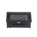 DC 0-200V 200A Digital Dual LED Voltmeter Ammete Voltage Current Panel Meter With 200A/75mV Shunt