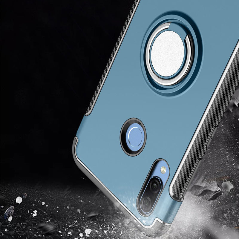 Bakeey Magnetic Adsorption Protective Case with Finger Ring Holder for Xiaomi Redmi Note 7 /Redmi Note 7 PRO