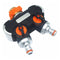 Universal 2 Way Hose Faucet Manifold Water Segregator for 3/4" 1/2" Garden Tap Splitter Water Pipe Divider Hose Quick Connector Nozzle Shut Off Control EU/US Standard
