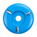 Wood Carving Disc Flat Round 3T Milling Cutter for Angle Grinder