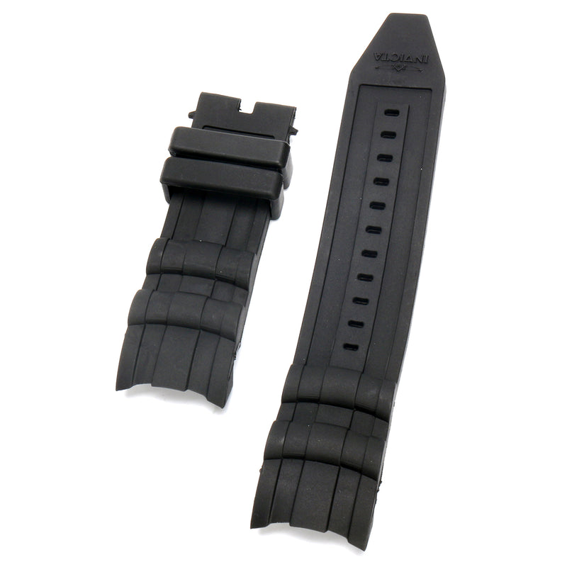 Replacement Black Rubber Watch Strap Band For Invicta Men's 6977 Pro Diver Collection