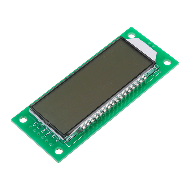 EDS803 5V 6 Digit 7 Segment LCD Display Screen Static Driving TN Positive Display With Backlight Blu