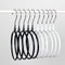 2 Color 2Pc Antiskid Anti Rust Circular Scarf Rack cloth hanger Holders Hooks