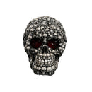 Halloween Skull Head Skeleton Ornament Devil Bones Statue Halloween Sculpture Desktop Decorations