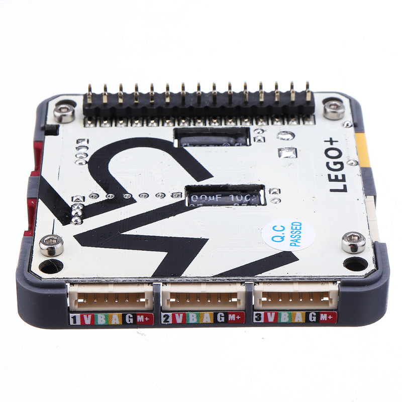M5Stack LE GO+ Module MEGA328 Inside 4 Channels DC Encoder Motor Module with 10cm Motor and DC Adapter I2C Compatible M5 ESP32 Board