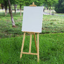 White Blank Square Canvas Painting Drawing Board Wooden Frame For Art Artist Oil Acrylic Paints