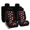 Comfortable Breathable 3D Air Mesh Fabric Full Set Car Seat Cover 8Pcs/Set