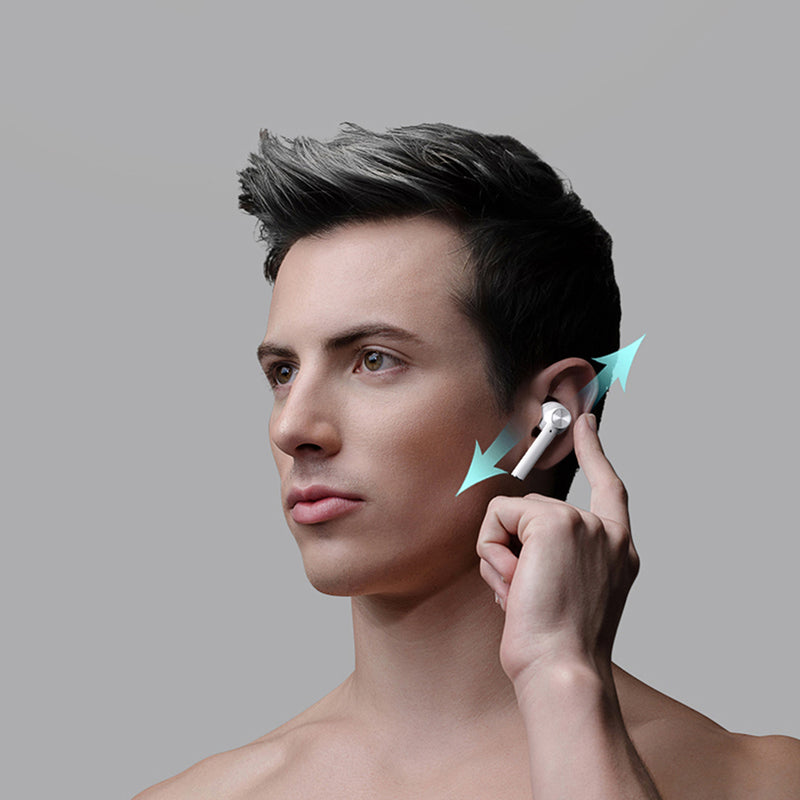 INSMA AirBuds 2 bluetooth 5.0 TWS Stereo Waterproof In-ear Earphone Built-in Mic Support Wireless Charging