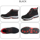 Men Safety Shoes Steel Toe Cap Work Protective Trainers Boots Hiking Shoes