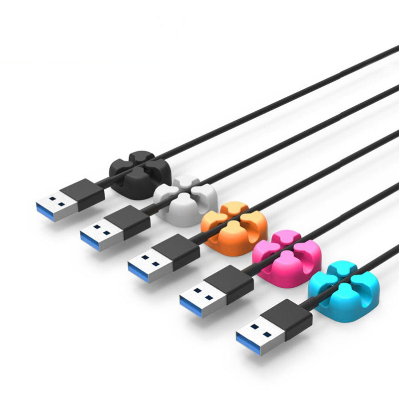 ORICO CBSX Desktop Cable Organizer Headphone Cable Winder Management For iPhone 8 Plus XS 11 Pro Huawei P30 Mate 30 Xiaomi Mi9 9Pro