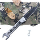 LAOTIE KT301 148mm Stainless Steel Mini Pocket Folding Blade Multifunctional Wrench Outdoor Survival Tools