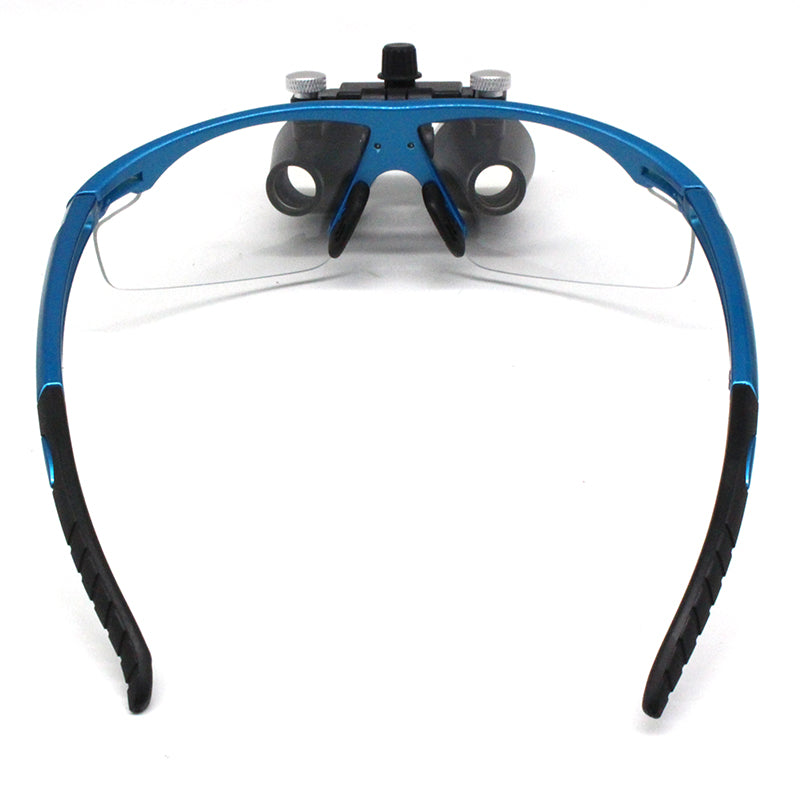 2.5X/3.5X Magnification Binocular Dental Loupe Surgery Surgical Magnifier with Headlight LED Light Medical Operation Loupe Lamp