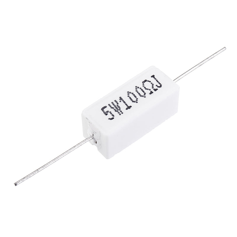 10pcs 5W 100 ohm 100R Ceramic Cement Resistor