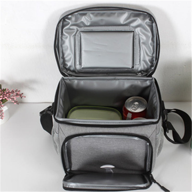 8.3L Portable Lunch Bag Food Storage Bag Waterproof Cold Insulation Package for Camping Picnic