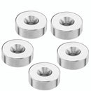 Effetool 5pcs 25mmx10mm 5mm Hole Round Magnet Ring Rare Earth Neodymium Magnet