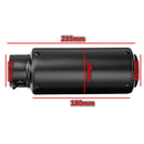 61mm Motorcycle Stainless Steel Exhaust Muffler Pipe Kit For R1 CBR1000 s1000rr