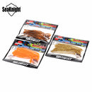 SeaKnight SL009 8pcs/bag 3.6g 130mm/5.1in Silicone Soft Fishing Lure Earthworm Centipede Worm Lure