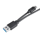 USB3.0  Type-C External CD Burner CD/DVD Player Optical Drive Ultra-thin for PC Laptop Windows