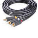 Ugreen AV105 1.5M 3RCA Male to Male AV Audio Cable for Set Top Box DVD TV