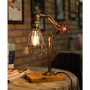 Vintage Steampunk 1/2 Inch Stop Valve Light Switch With Wire Pass Thru For Pipe Lamp