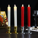 2PCS Battery Powered Flameless Candle Light Lamp Holder for Church Home Decoration