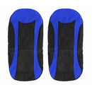 8Pcs Polyester Fabric Car Seat Cover Full Set Cushion Protector for Five Seats Car