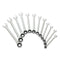 12Pcs 6-19mm Ratchet Wrench Set Ratcheting Spanner Car Repair Tool DIY Open Ring